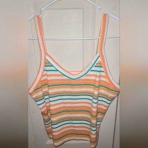 Striped  tank top